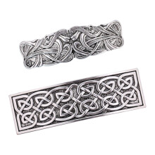 Hårspänne i metall i vintagestil, 2 st