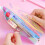 Transparent pencil case for girls, large size 6