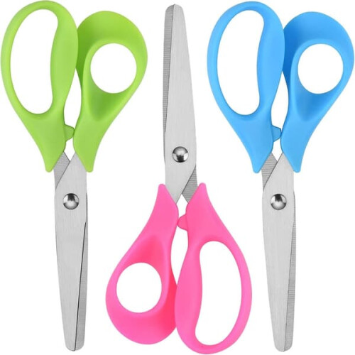 Mordely left-handed craft scissors 3 colors