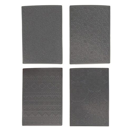 HOMYL 3D embossing folders for scrapbooking 3 pcs
