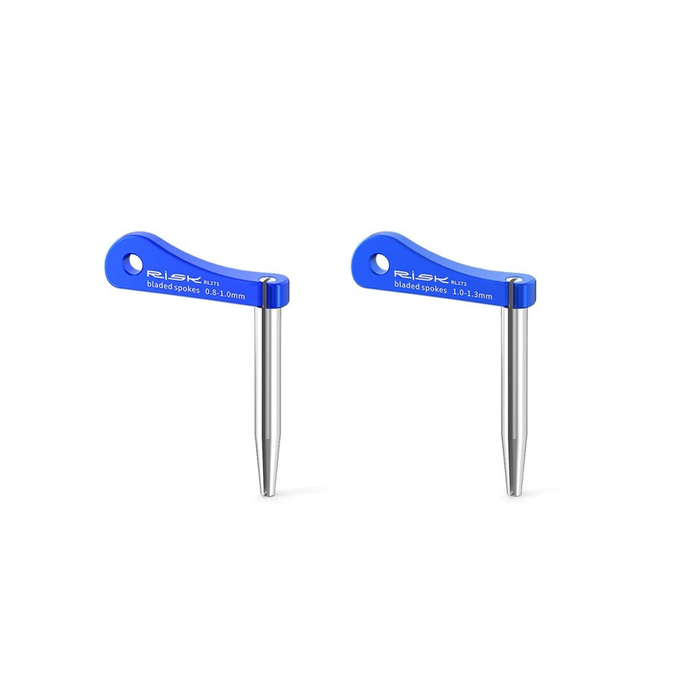 Risk Bicycle Spokes Holder Repair Wrench Road Bike 0.8-1.0Mm/1.0-1.3Mm Flat Spoke Fix Repair Tool For Cycling Repairing Tools 6034185799743