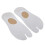 Weiße Baumwoll-Bootssocken, Unisex, 2er-Pack 1
