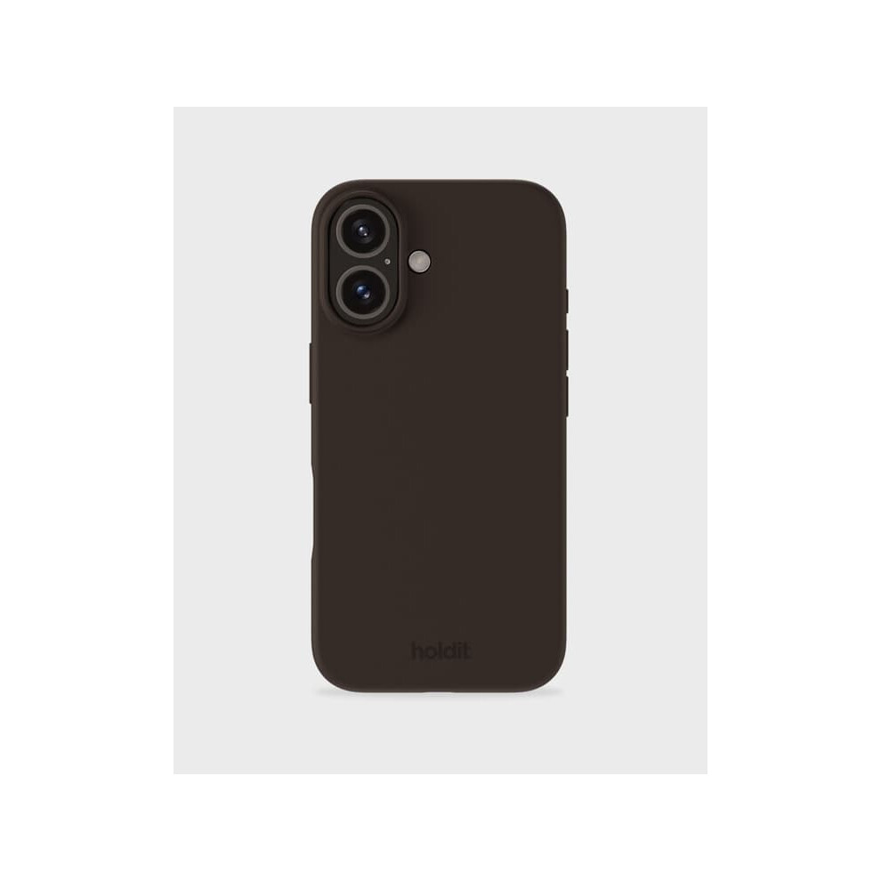 Iphone 16 Silicone Mobile Cover Chocolate 962029384915