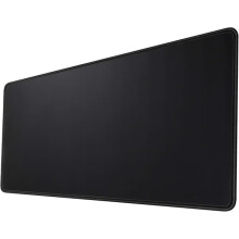 Large Black Mouse Pad 600x300mm with Rubber Base
