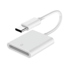 Lecteur de cartes SD et micro SD pour iPhone et iPad, double emplacement