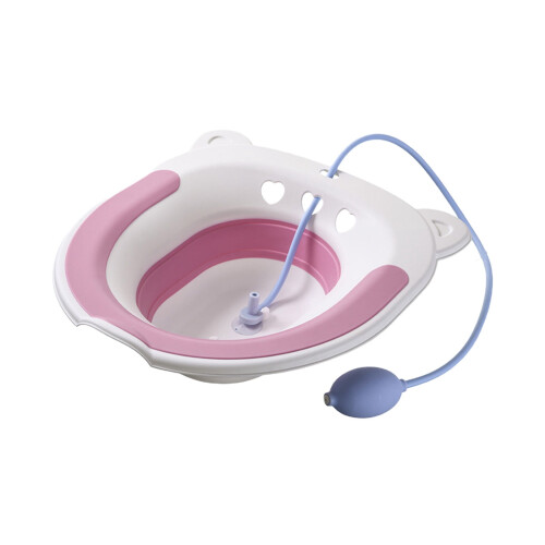 Sitz Bath Basin Portable Foldable for Toilet 2 pcs 2