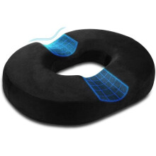 Donut Pillow for Hemorrhoids and Coccyx Pain Relief