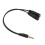 3,5 mm hoofdtelefoon-microfoon splitteradapter TRS naar TRRS CTIA Y 1