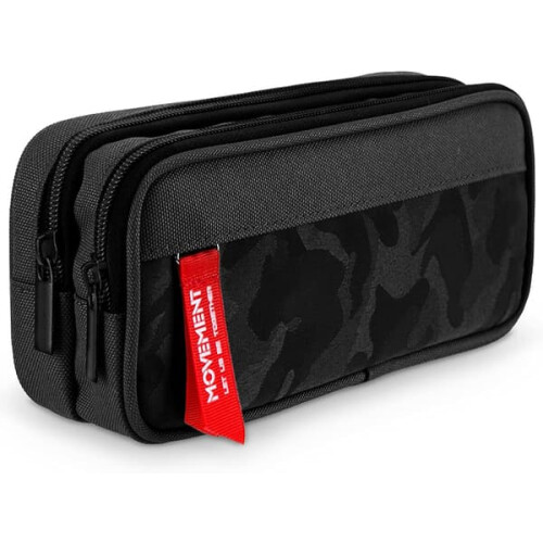 Pencil Case Waterproof Lightweight 3-Compartment