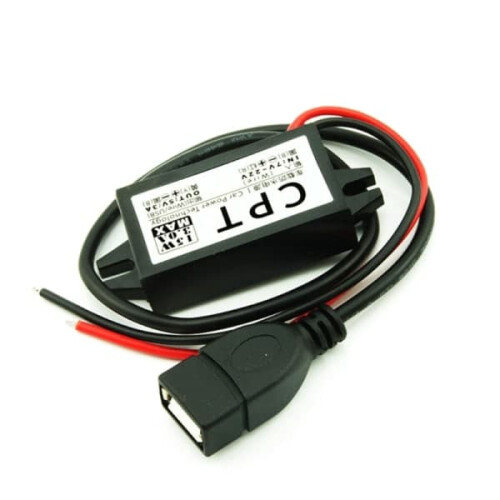 12V to 5V DC-DC Converter Voltage Regulator USB