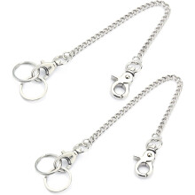 Chaîne de portefeuille pour clés et passants de ceinture (2 pièces)