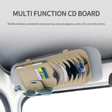 Auto-CD-Hülle mit Sonnenblende, 1 Fach und Stift