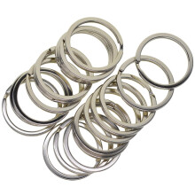 Schlüsselanhänger mit geteilter Kette, Bronze/Kupfer, 2er-Pack