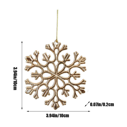 Christmas Tree Decorations Black Irregular Balls 12pcs 2
