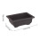 Jardinière rectangulaire violette effet sable avec trous de drainage 3