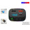 VALSEEL Bluetooth 5.0 FM transmitter with 2 USB + PD charger 8