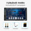 VALSEEL 7-inch HD touch screen car MP5 player with Bluetooth 5