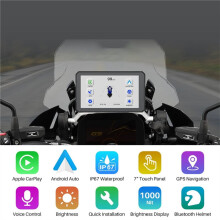 Carplay for XR M1000 R1200GS S1000XR R1300GS 7 Inch Portable Motorcycle Navigator CarPlay Android Auto Navigator