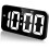 Digital Wall Clock 11 Inch Auto Dimming Silent 1