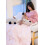 Chenille yarn for hand crocheting blankets light pink jumbo 3