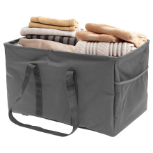 Bolsa de tecido Oxford dobrável de 50 litros com alças.