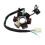 Magneto de estator com 6 bobinas e 5 fios para scooters de 50cc a 150cc 1