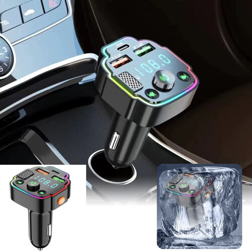 Car FM Transmitter with Bluetooth 5.0 and MP3 Player 1