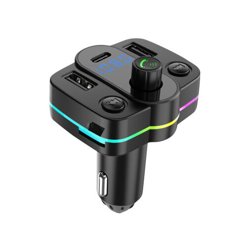 Car Bluetooth AUX Adapter with PD 18W Fast Charging 1
