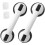 Bathroom Grab Rails Suction 12 Inch 2 Pack 1