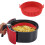 Plaque de cuisson en silicone alimentaire de 21,5 cm (8,5 pouces) 1