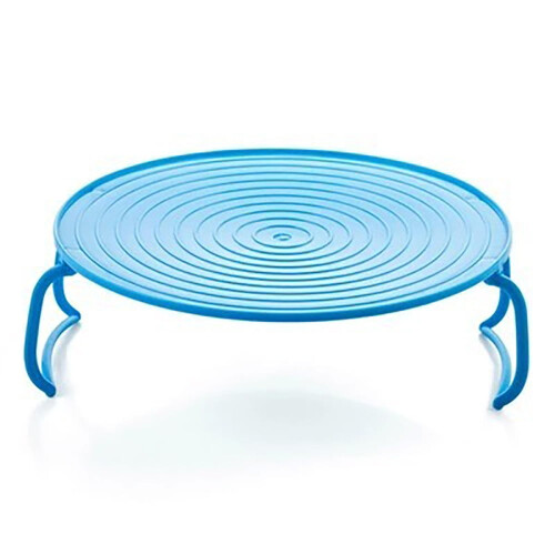 Cailmei microwave steaming tray double layer blue