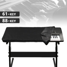 Willstar88Key Piano Keyboard Suojus Pianon Pölysuojus Kiristysnyörillä Lukittava Suojaava Pianolle