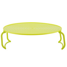 Microwave Oven Tray Rack Plastic Steaming Rack Green