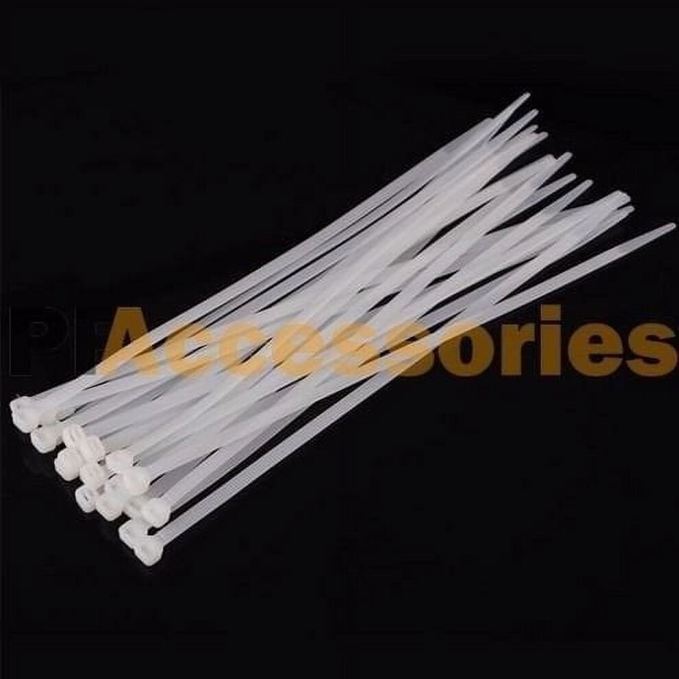 Wideskall Heavy-Duty Cable Tie 3.5Mm X 200Mm 100 Pcs White 900881883771