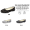 Atmungsaktive Damen-Slipper, Größen 7-10 6