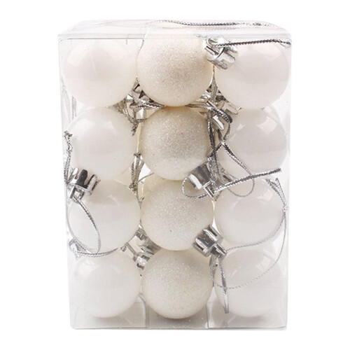 WICVIK shatterproof Christmas tree balls red gold 24 pcs 1
