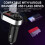 VALSEEL Car Bluetooth FM Transmitter with USB Charger 6