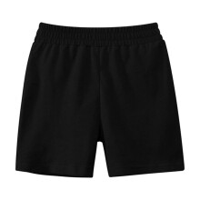 Mädchen-Jeansshorts, Sommer, Schwarz, 8 Jahre