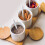 Ceramic condiment cup with lid white 1 piece 2