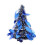 Mini Christmas Ornaments Set White Leaves Desktop Tree 1