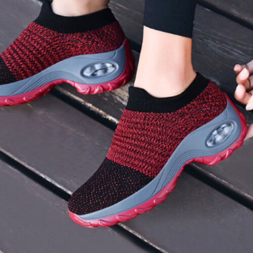 Γυναικεία slip-on αθλητικά παπούτσια για περπάτημα, ορθοπεδικά, άνετα αθλητικά 2