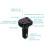 VALSEEL Bluetooth FM transmitter for car with USB and 8