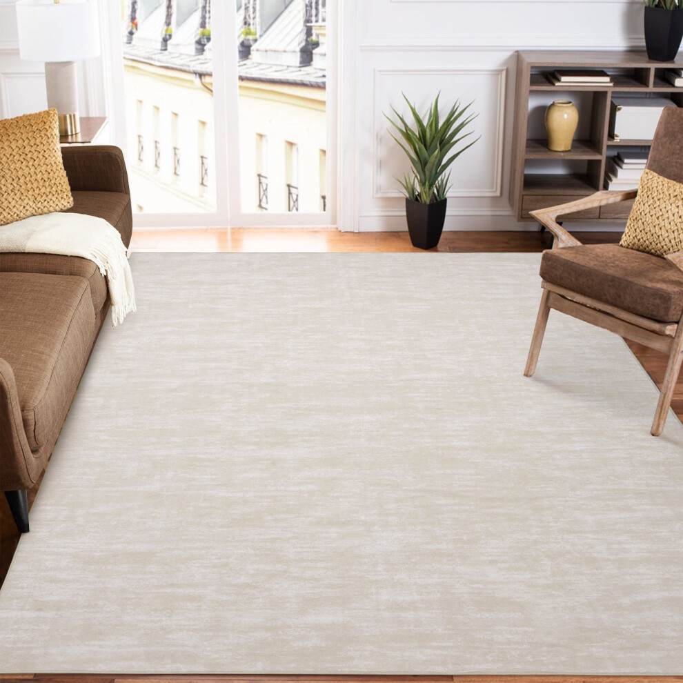 Garvee area rug soft low-pile non-slip 4 ft x 6 ft
