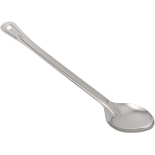 Cuillère de service Winco Solid, 45,7 cm (18 pouces), argent