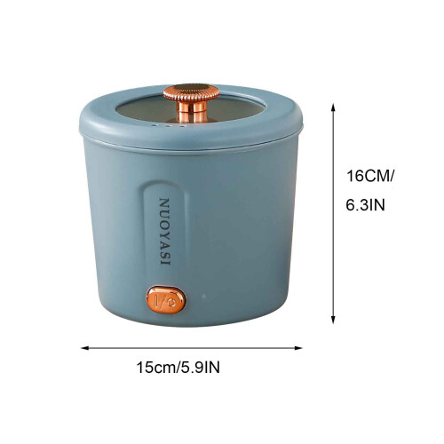 Portable Electric Boiling Pot for Dormitory Use 1L 2