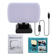 Schermverlichting voor laptops, videoconferenties, desktops, online lesgeven, live-uitzendingen, draagbare schermen, oogbescherming, LED-invullamp