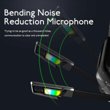 Gaming Headset Over-Ear Wired with Mic and Noise