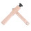 Leather cutting tool wooden adjustable strap cutter with 5 6