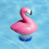 Flamingoförmiger Chlor-Schwimmspender für 3-Zoll- 1
