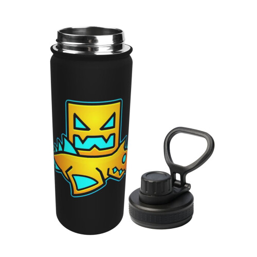 Geometry Dash isolerad vattenflaska 18oz rostfritt stål 1